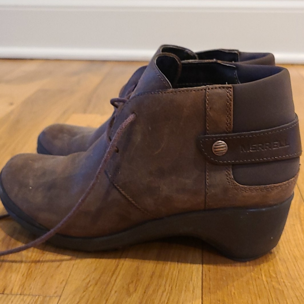 Merrell Veranda Lace-Up Booties - Picture 3 of 9